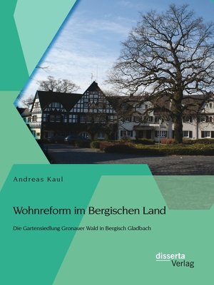 cover image of Wohnreform im Bergischen Land